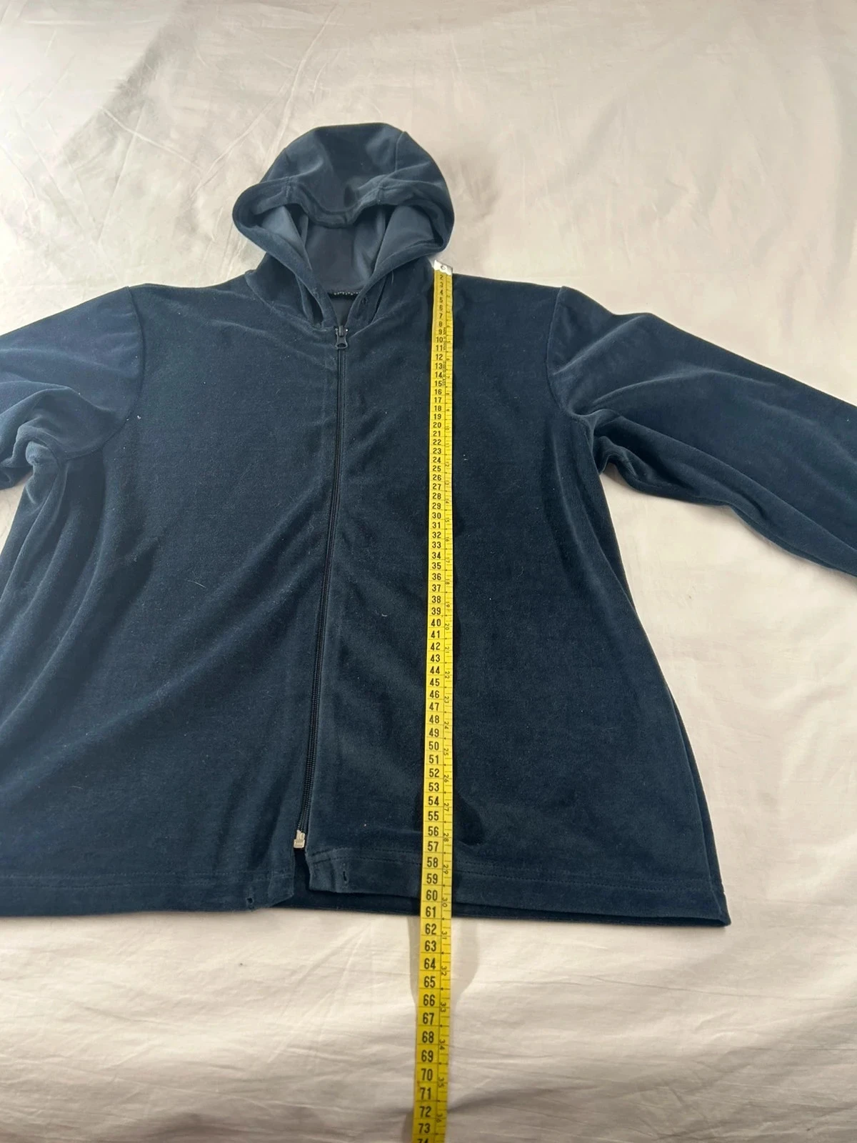 Vintage black hooded lightweight jacket – photo 5